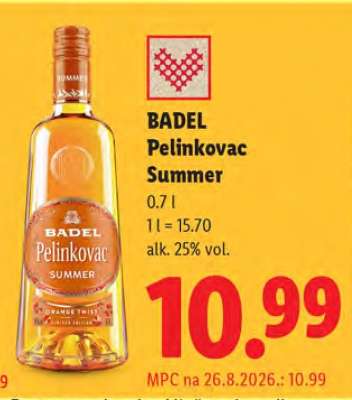 BADEL Pelinkovac Summer