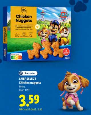 CHEF SELECT Chicken nuggets