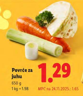 Povrće za juhu