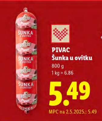 ŠUNKA U OVITKU