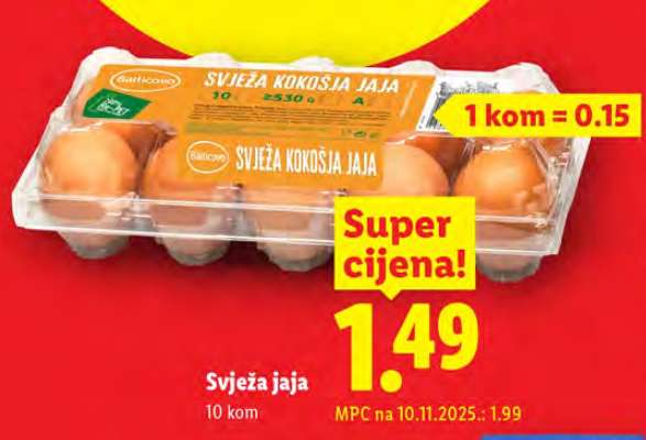 Svježa jaja