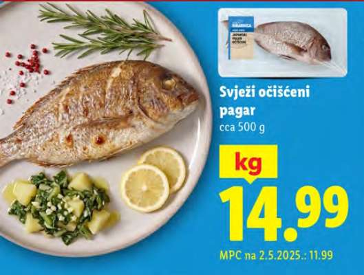 Svježi očišćeni pagar