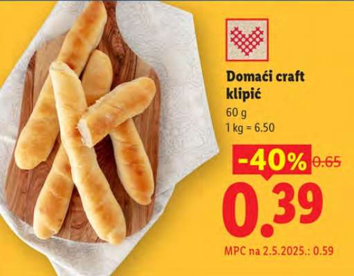 Domaći craft klipić