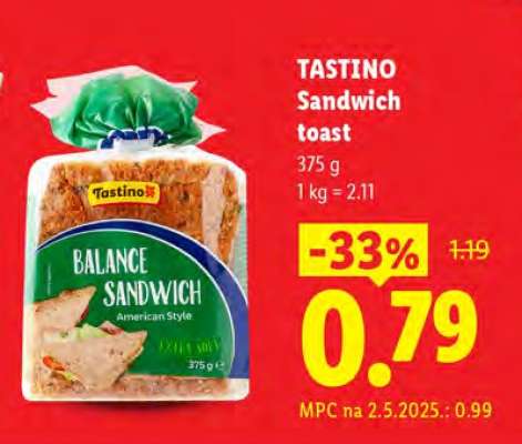 TASTINO Sandwich toast