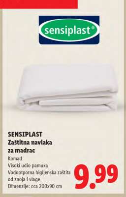 SENSIPLAST Zaštitna navlaka za madrac
