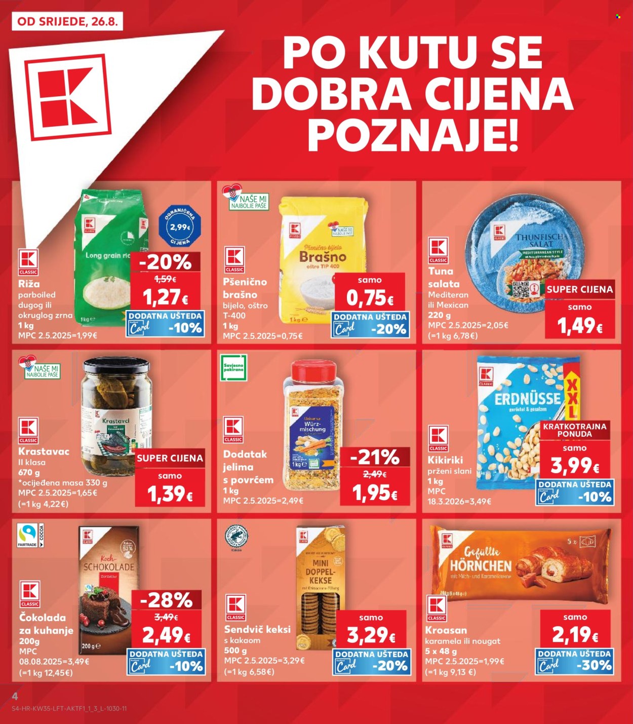Kaufland katalog - 26.08.2026. - 01.09.2026. Stranica 4