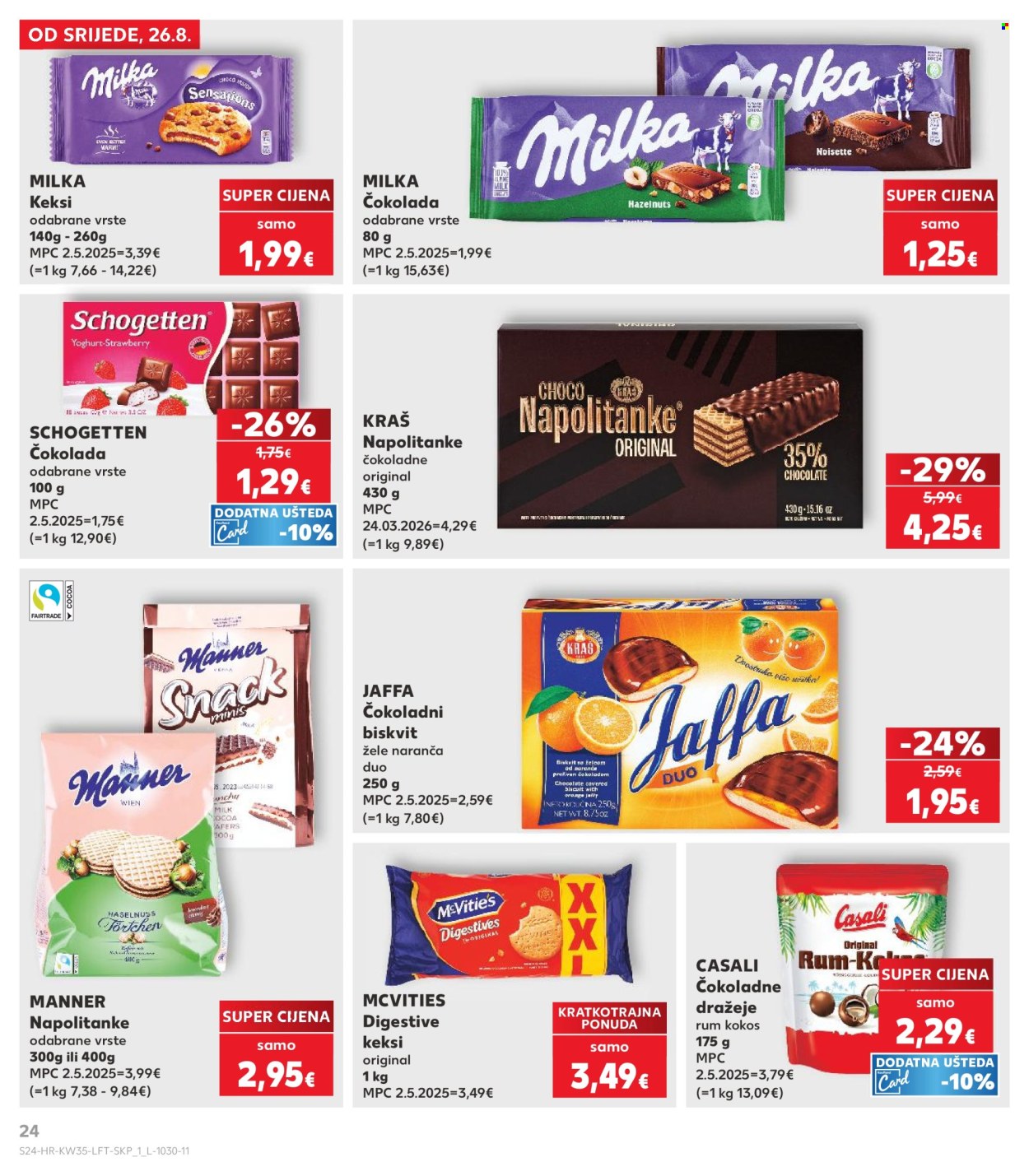 Kaufland katalog - 26.08.2026. - 01.09.2026. Stranica 24