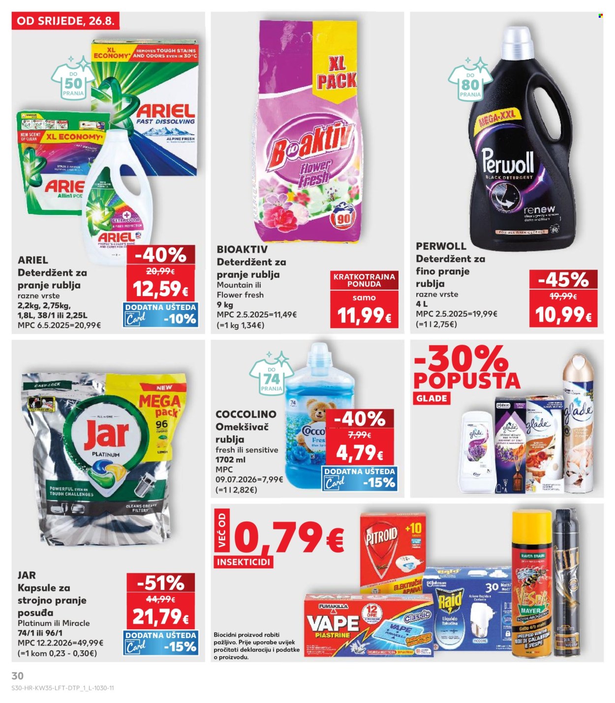 Leták Kaufland - 26.8.2026 - 1.9.2026. Strana 30