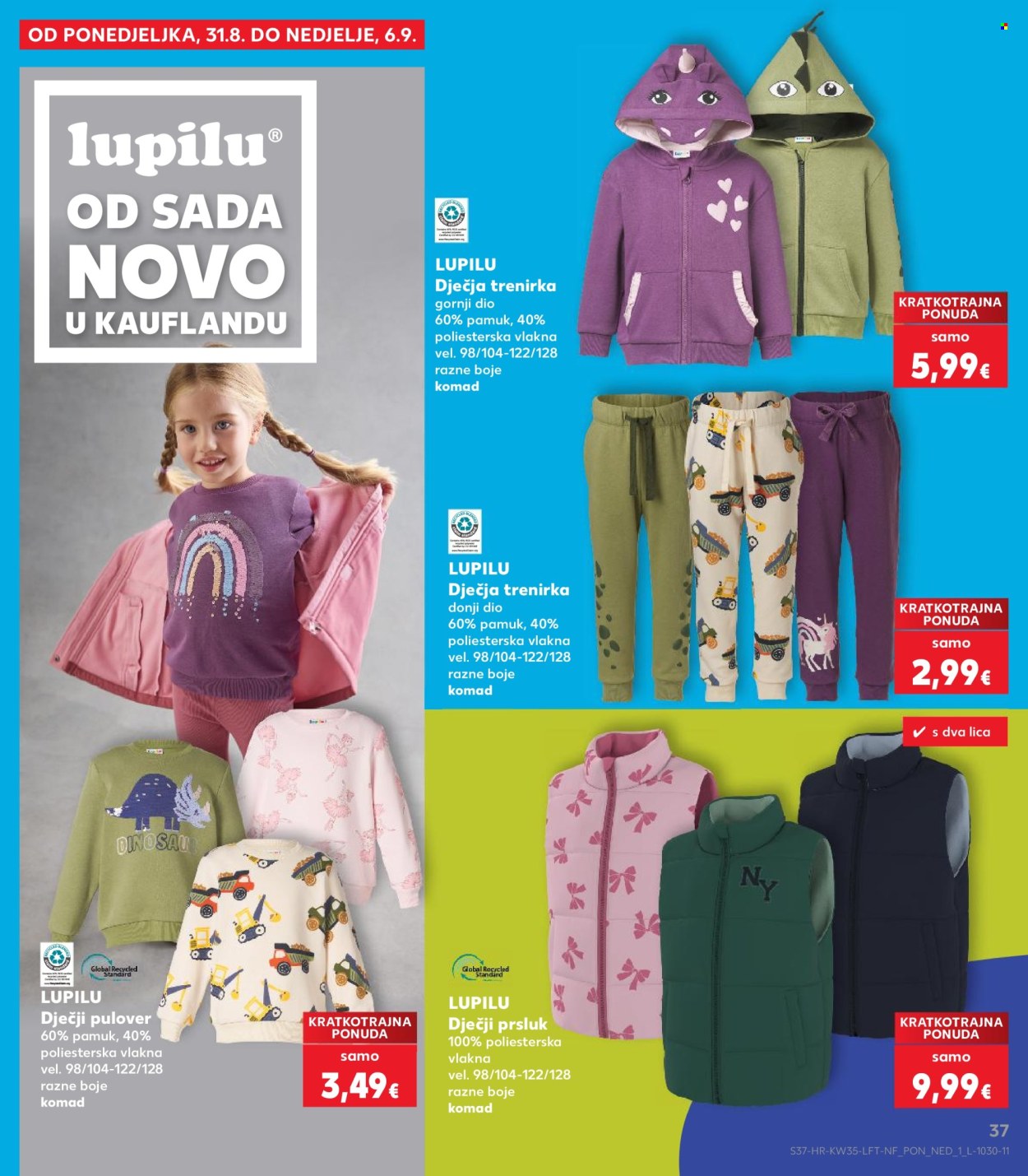 Leták Kaufland - 26.8.2026 - 1.9.2026. Strana 37