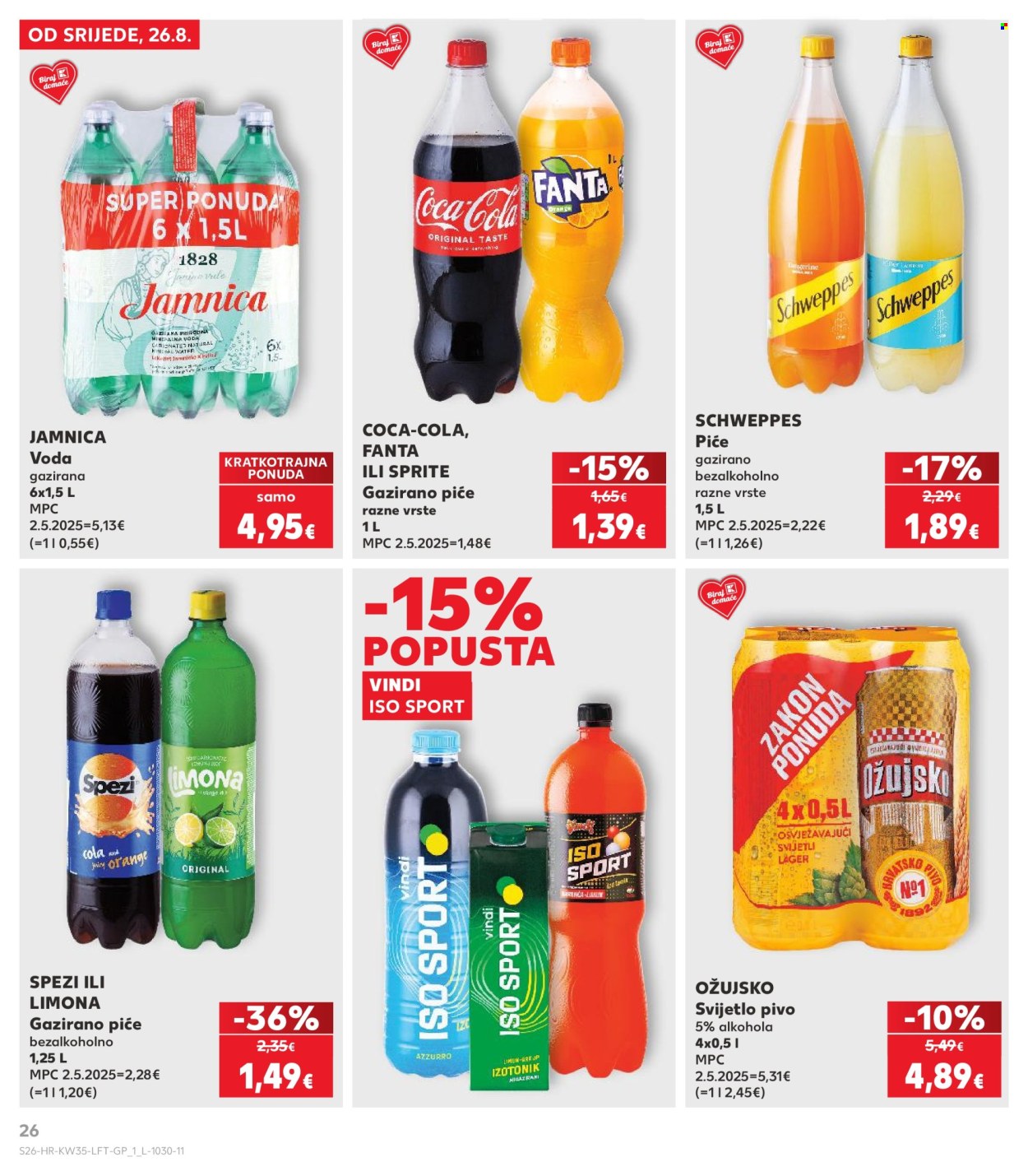 Leták Kaufland - 26.8.2026 - 1.9.2026. Strana 26