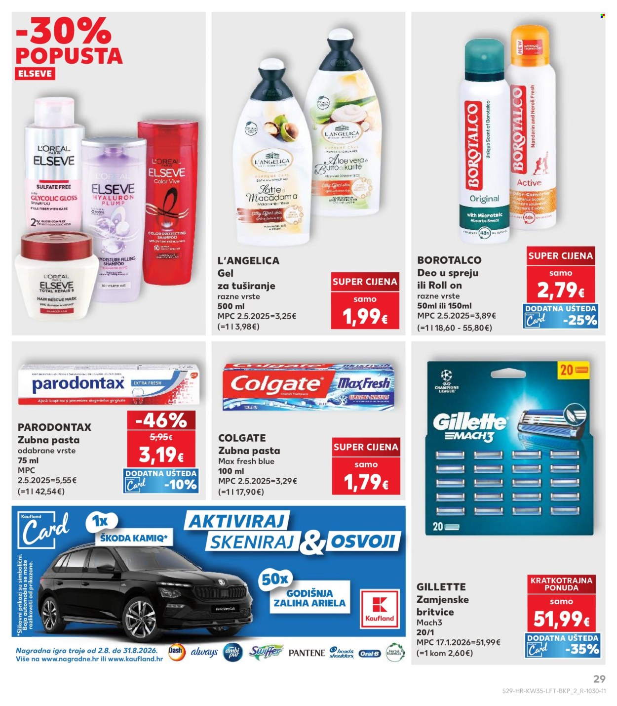 Leták Kaufland - 26.8.2026 - 1.9.2026. Strana 29