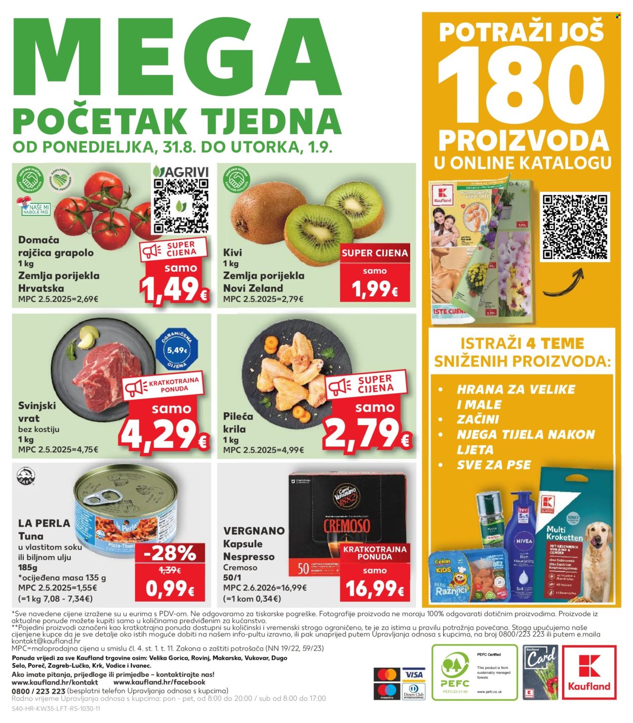 Leták Kaufland - 26.8.2026 - 1.9.2026. Strana 40