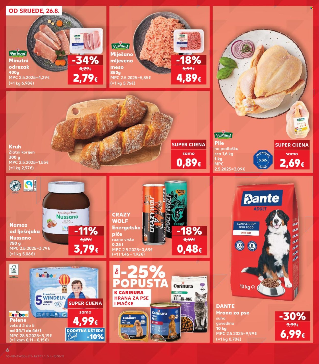 Kaufland katalog - 26.08.2026. - 01.09.2026. Stranica 6