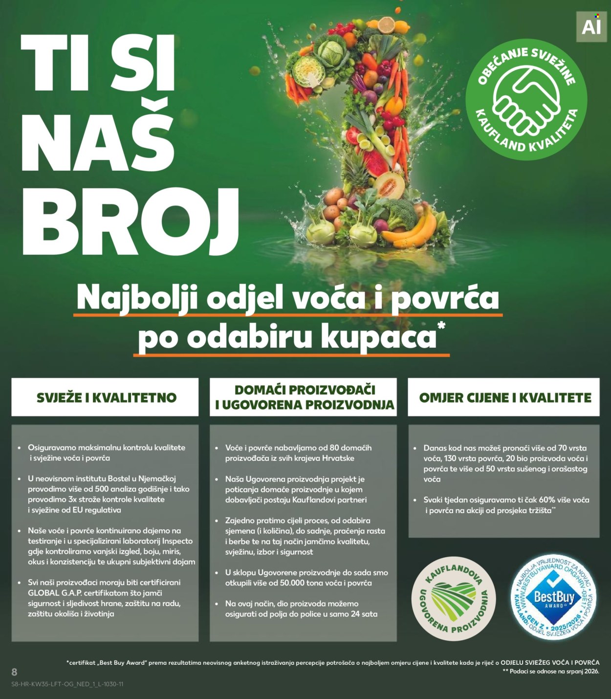 Kaufland katalog - 26.08.2026. - 01.09.2026. Stranica 8