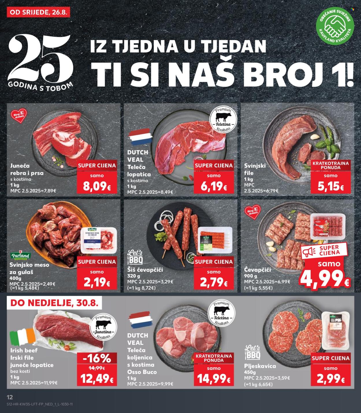 Leták Kaufland - 26.8.2026 - 1.9.2026. Strana 12