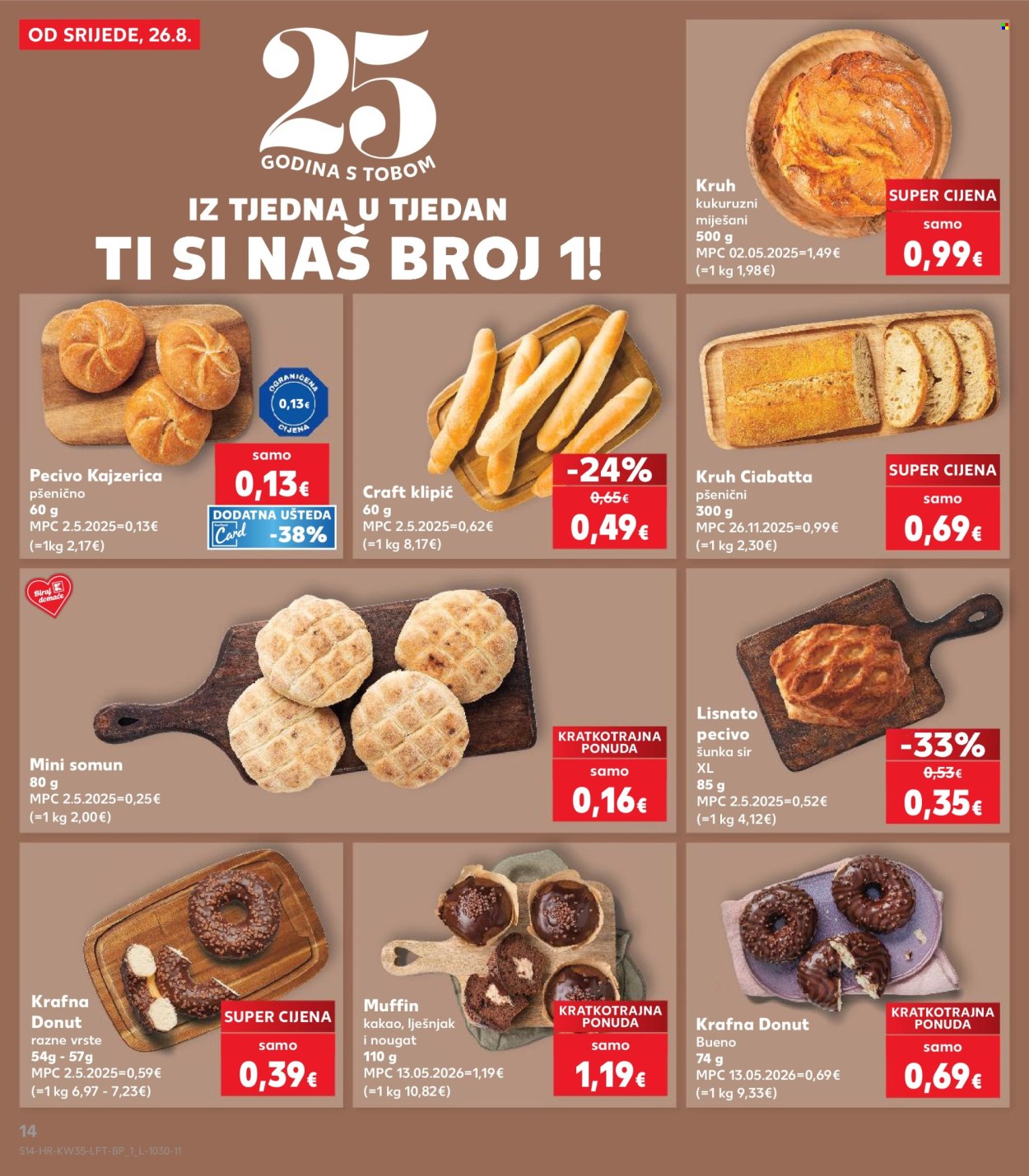 Kaufland katalog - 26.08.2026. - 01.09.2026. Stranica 14