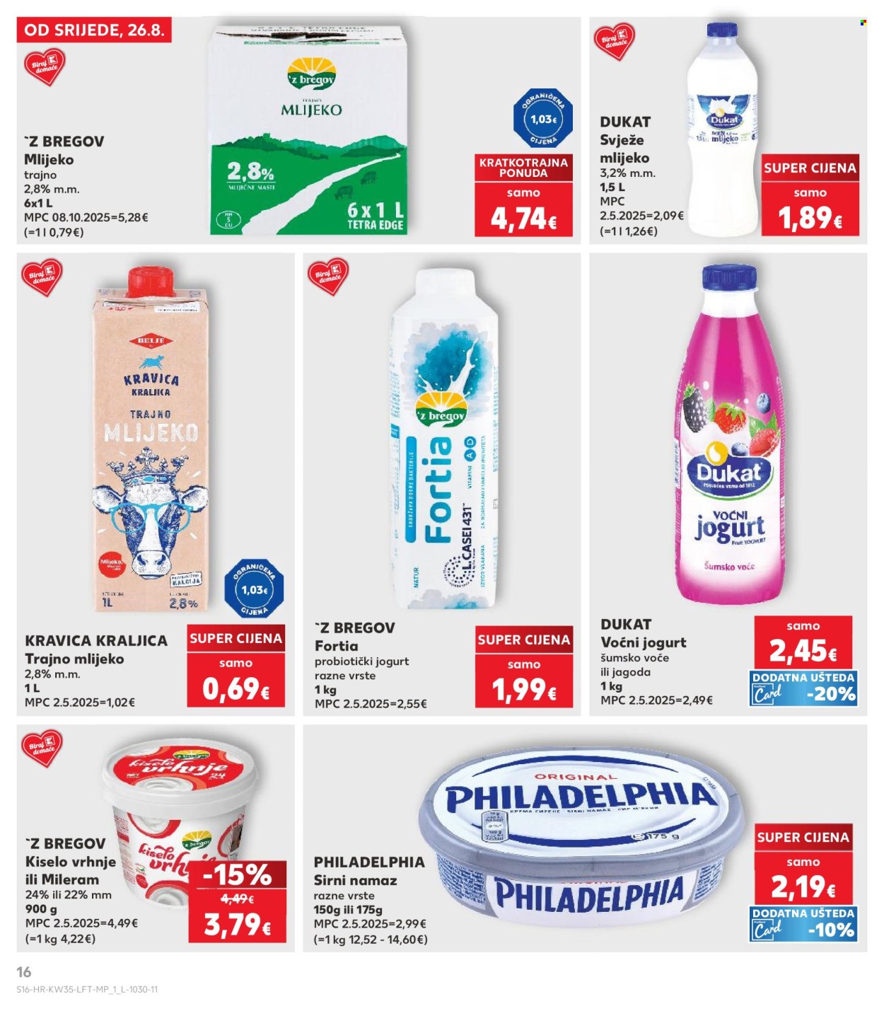 Kaufland katalog - 26.08.2026. - 01.09.2026. Stranica 16