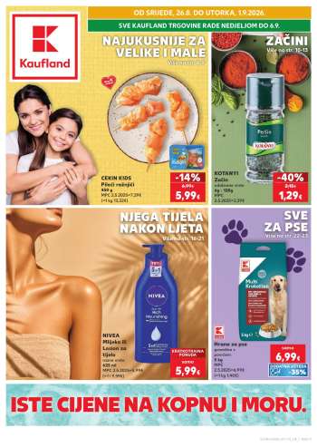 Kaufland katalog - 26.08.2026. - 01.09.2026.