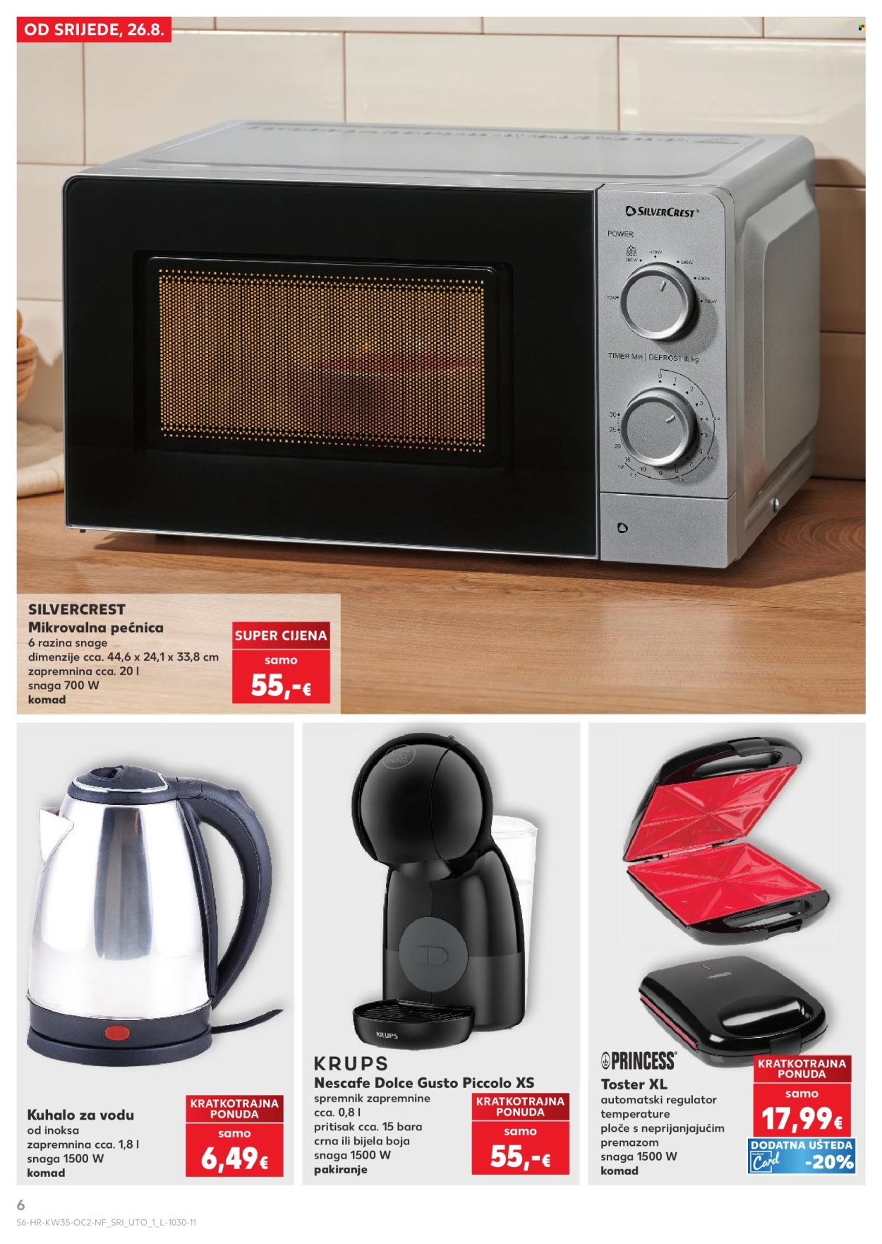 Kaufland katalog - 26.08.2026. - 01.09.2026. Stranica 6