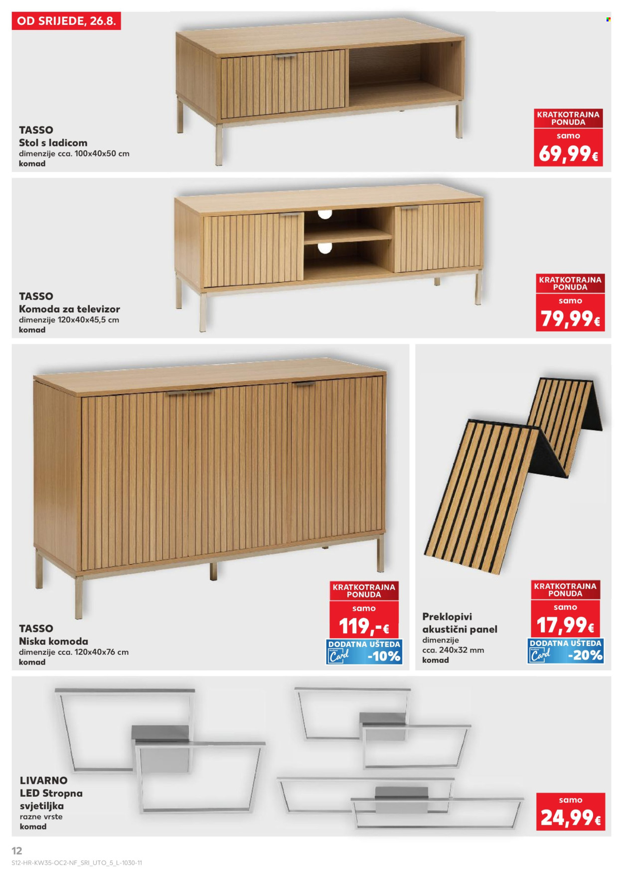 Kaufland katalog - 26.08.2026. - 01.09.2026. Stranica 12