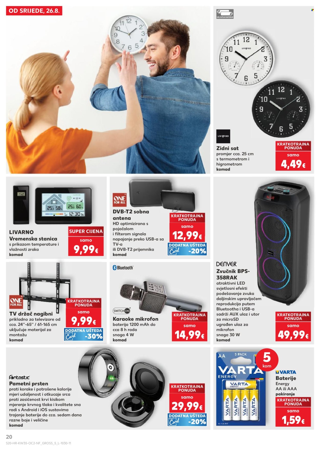 Kaufland katalog - 26.08.2026. - 01.09.2026. Stranica 20
