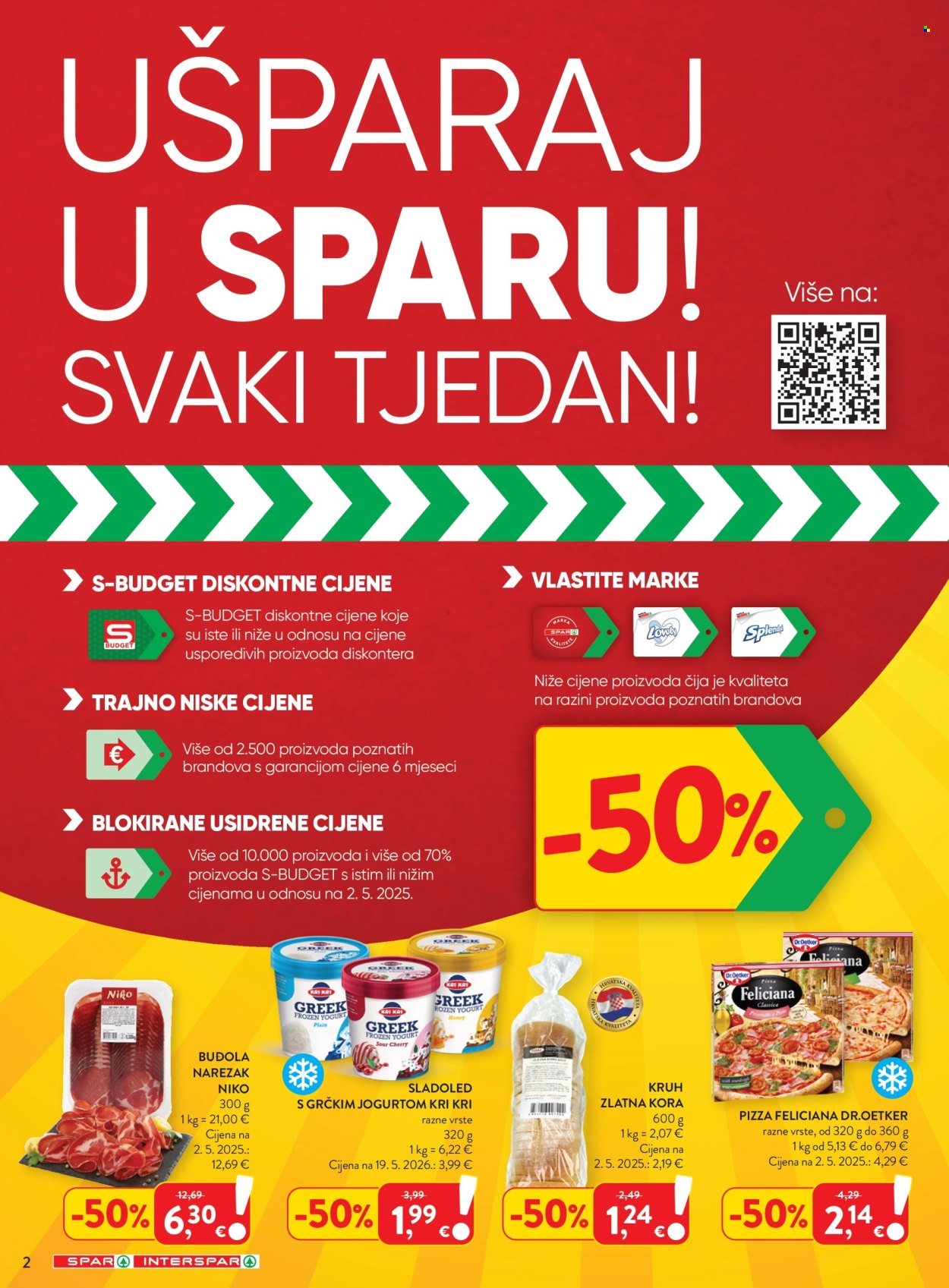 Leták INTERSPAR - 26.8.2026 - 1.9.2026. Strana 2