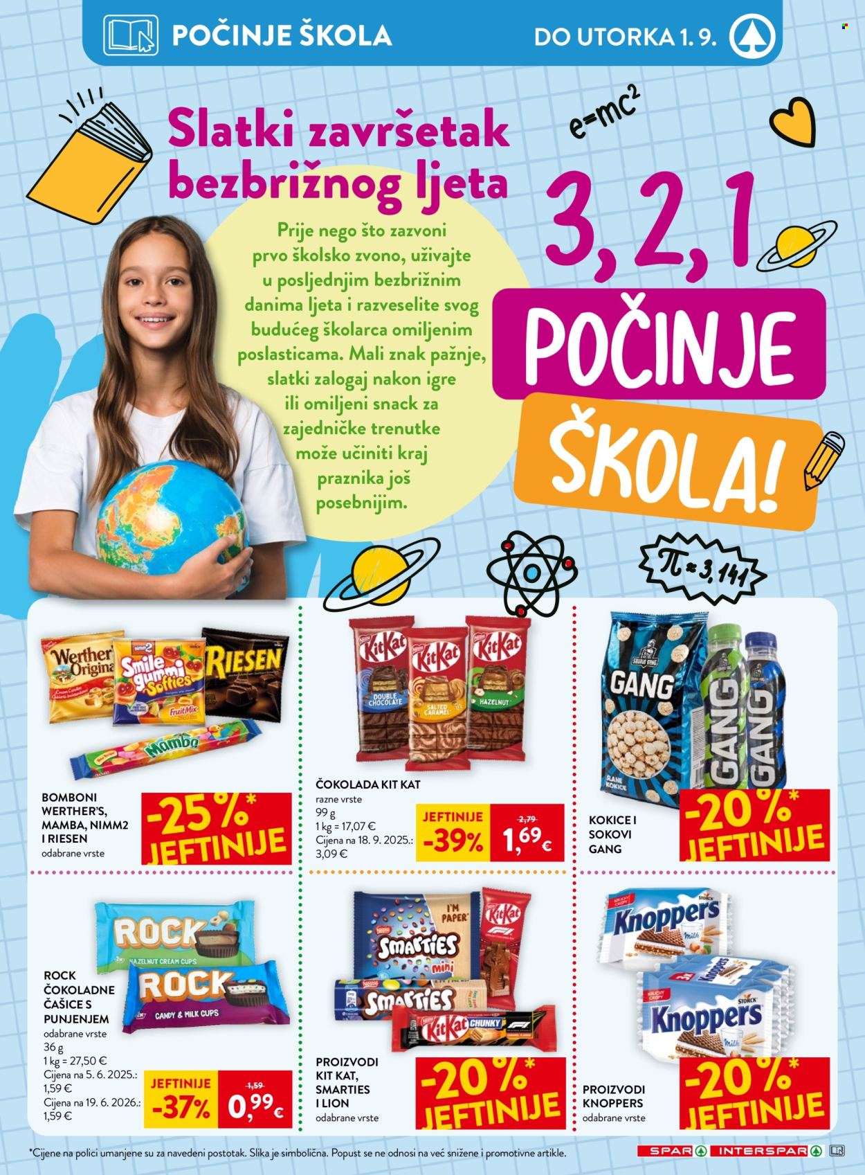 INTERSPAR katalog - 26.08.2026. - 01.09.2026. Stranica 6