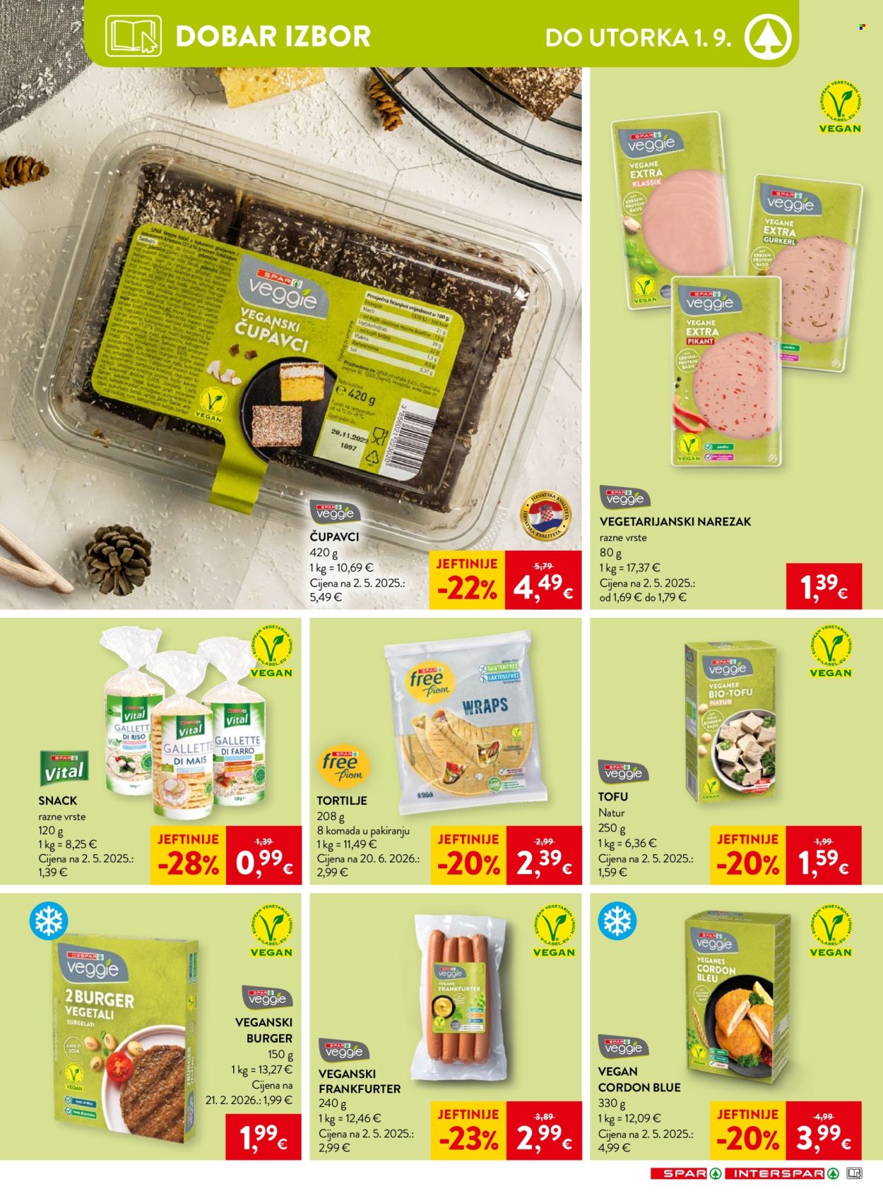 INTERSPAR katalog - 26.08.2026. - 01.09.2026. Stranica 16