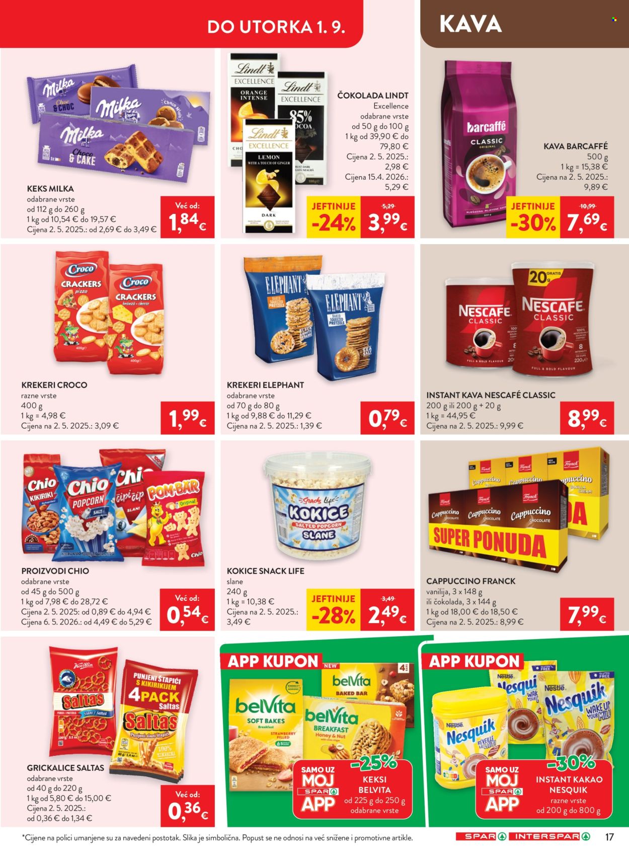 INTERSPAR katalog - 26.08.2026. - 01.09.2026. Stranica 23