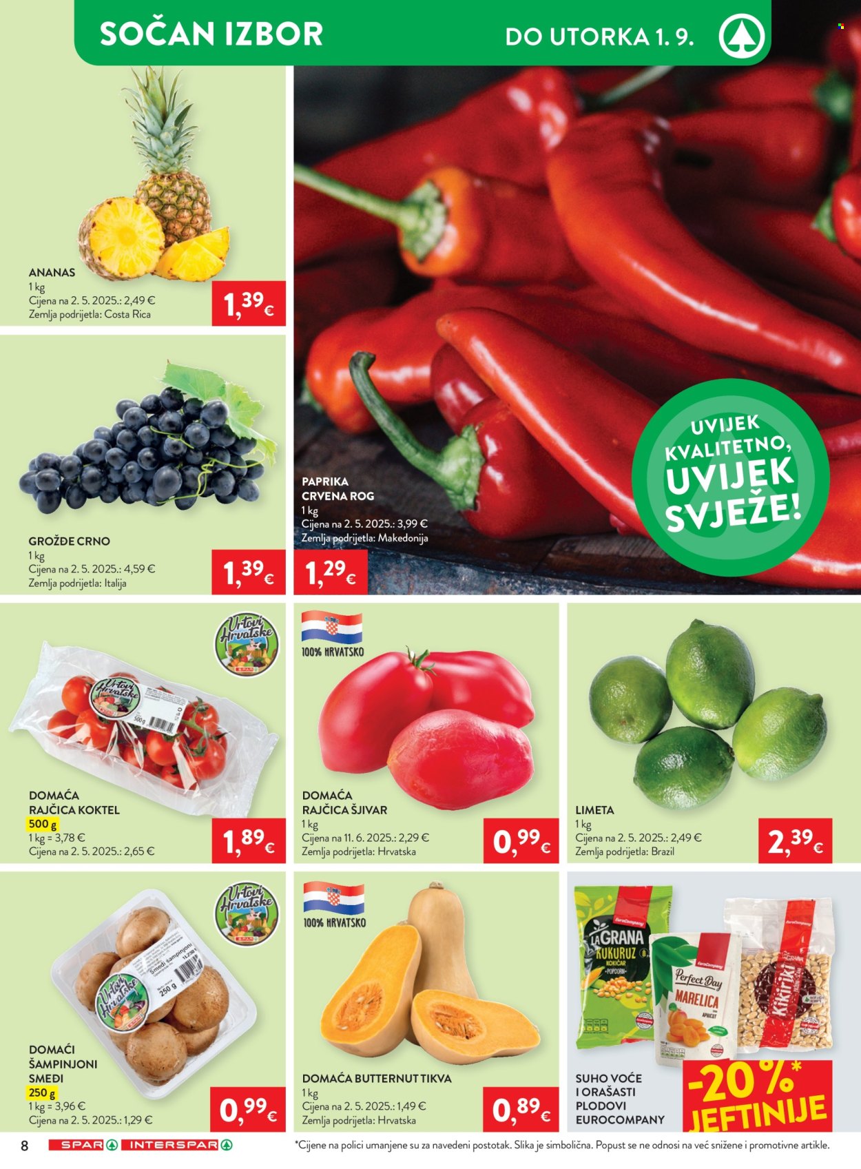 Leták SPAR - 26.8.2026 - 1.9.2026. Strana 14