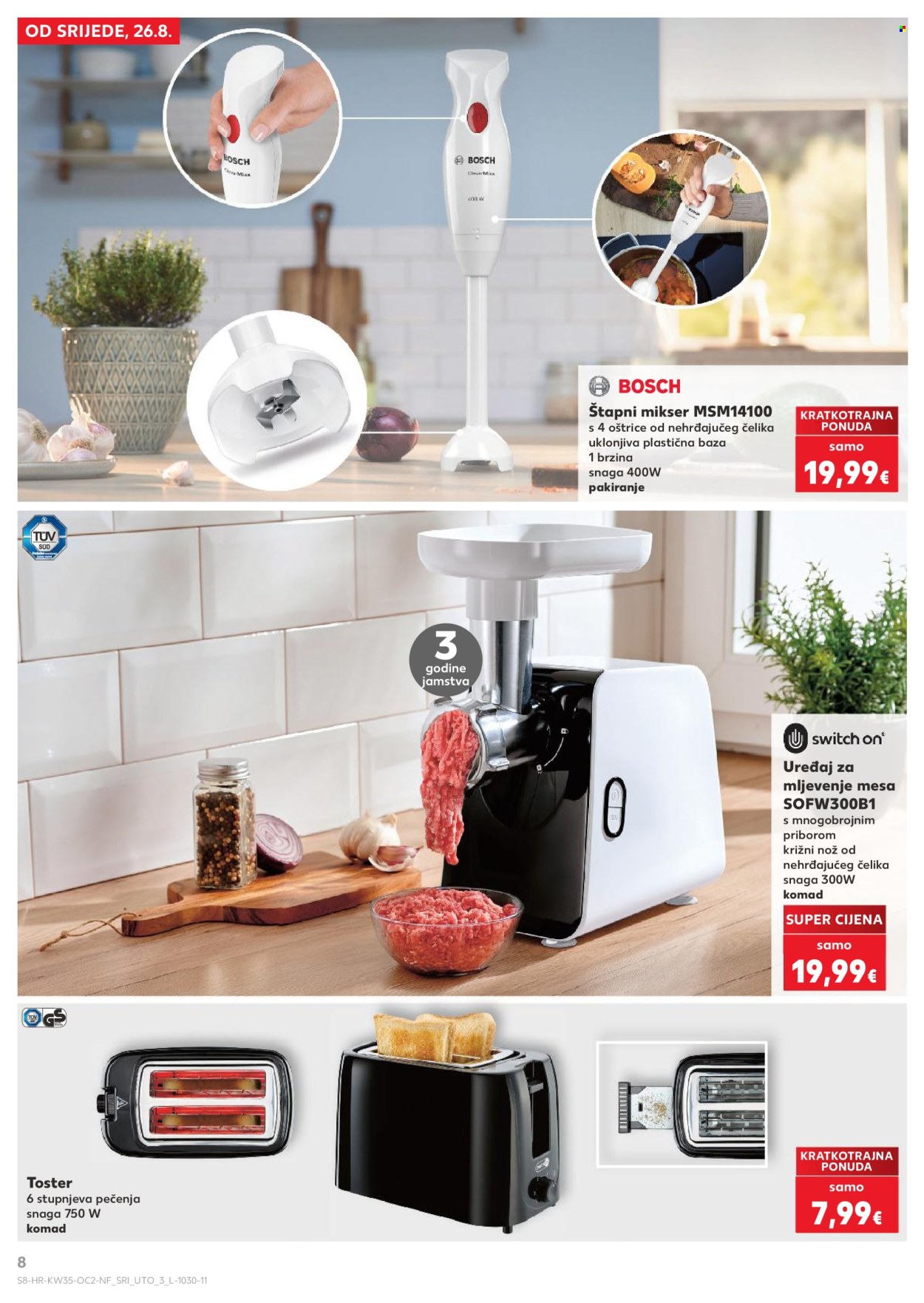 Leták Kaufland - 26.8.2026 - 1.9.2026. Strana 8