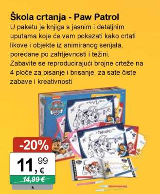 Škola crtanja - Paw Patrol