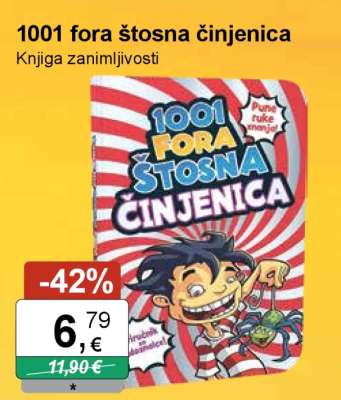1001 fora štosna činjenica