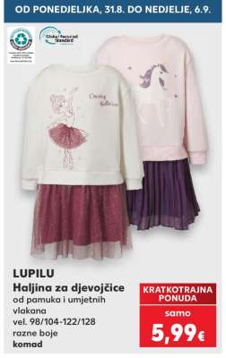 LUPILU Haljina za djevojčice