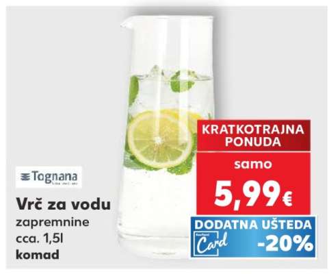 Vrč za vodu*