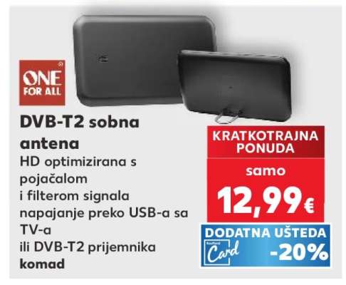 DVB-T2 sobna antena