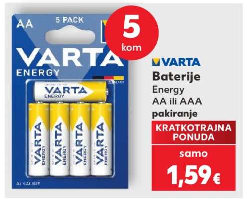 VARTA Baterije