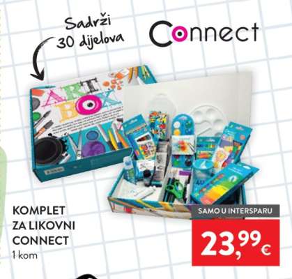 Komplet za likovni Connect