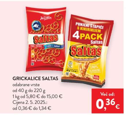 Grickalice Saltas