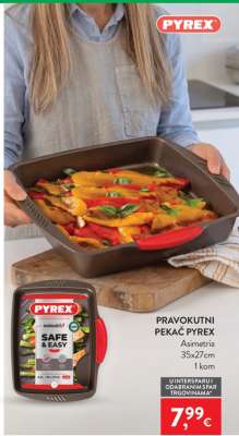PRAVOKUTNI PEKAČ PYREX