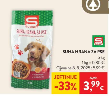 Suha hrana za pse