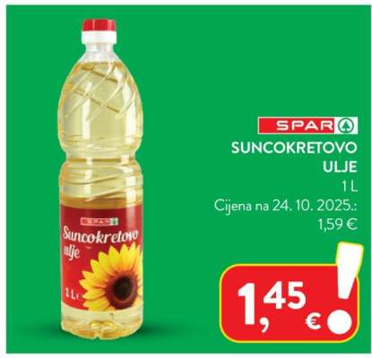 Spar Suncokretovo Ulje