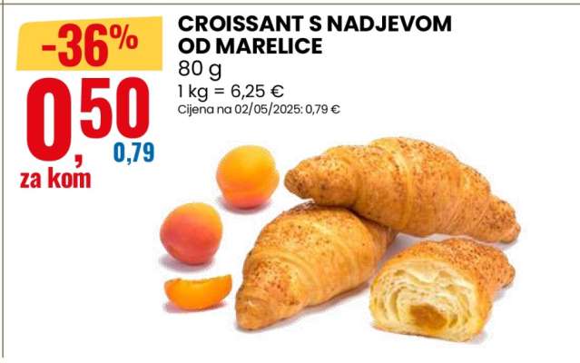 CROISSANT S NADJEVOM OD MARELICE