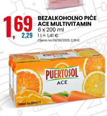 BEZALKOHOLNO PIĆE ACE MULTIVITAMIN