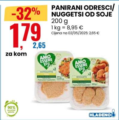 PANIRANI ODRESCI/ NUGGETSI OD SOJE