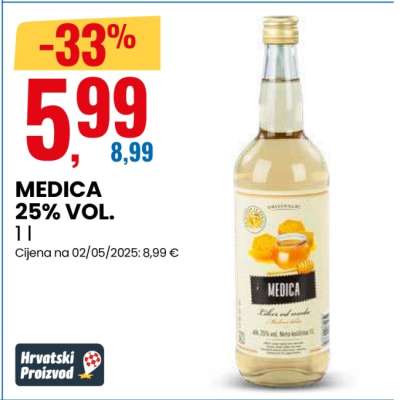 MEDICA 25% VOL.
