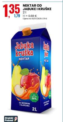 NEKTAR OD JABUKE I KRUŠKE