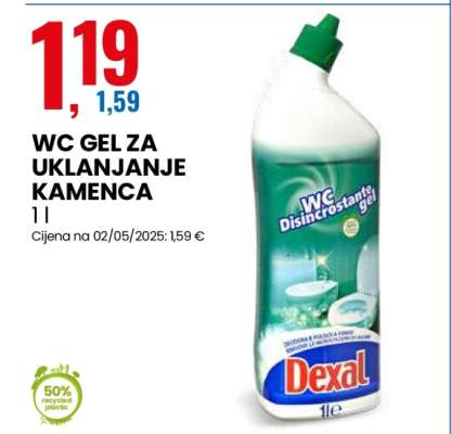 WC GEL ZA UKLANJANJE KAMENCA