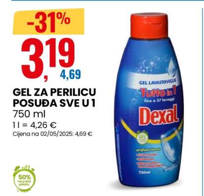 GEL ZA PERILICU POSUĐA SVE U 1