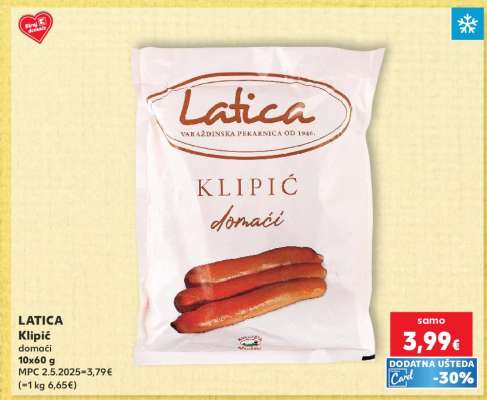 LATICA Klipič domaći